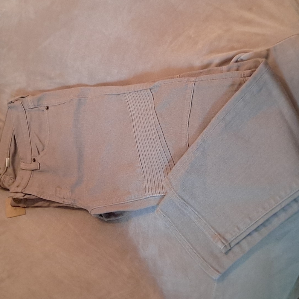 J crew moto denim size 27 tan